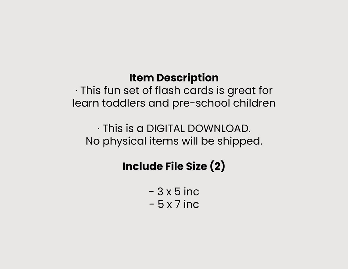 Numbers Flashcards Printable, Numbers Flash Cards for Toodlers, Teach