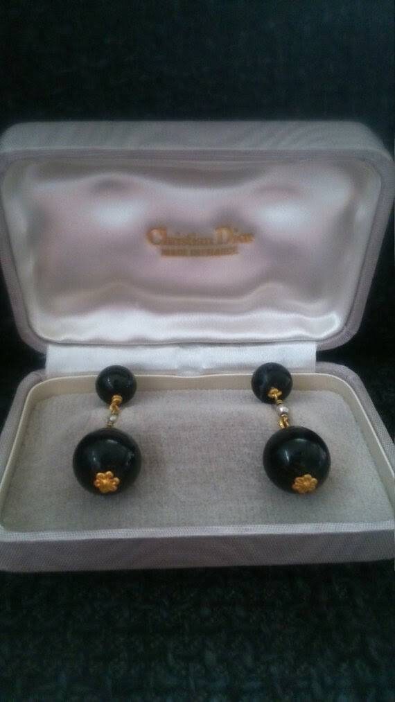 Rare Antique Christian Dior Cuff Links - image 3