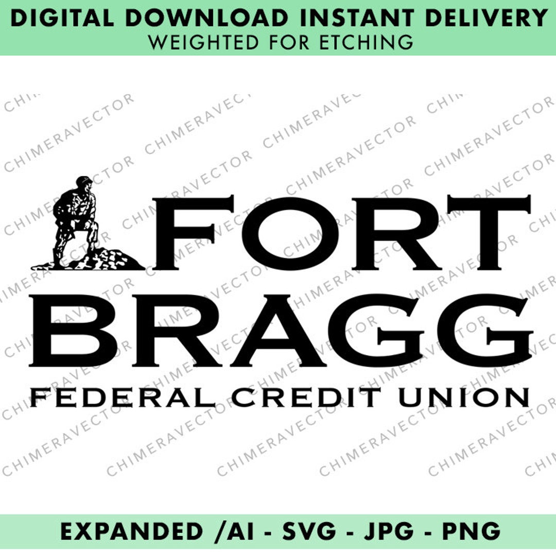 Fort Bragg Federal Credit Union SVG Etsy