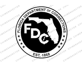 Florida Department of Corrections Vector Art - Ai - Eps - Jpg - Png