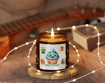 Sassy Scented Soy Candle | Funny Gag Gift for Friend
