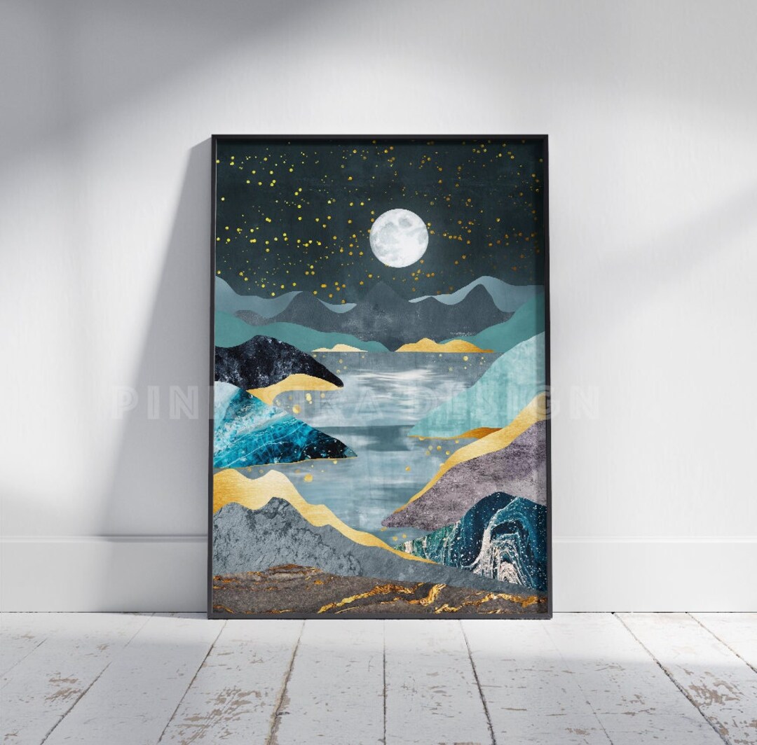 Scandinavian Wall Art, Living Room Wall Decor, Scandinavian Wall Prints ...