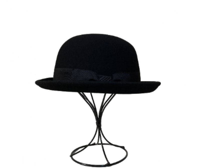 Chapeau melon doux en feutre de laine : design élégant et intemporel Rehaussez votre style avec notre melon doux chic sans effort Acheter maintenant image 8