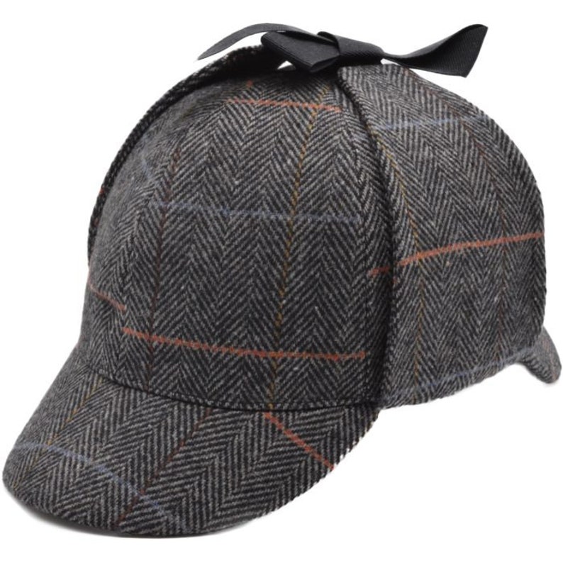 Under the deerstalker : la mystique du pied-de-poule à Sherlock Holmes Charcoal - Grey