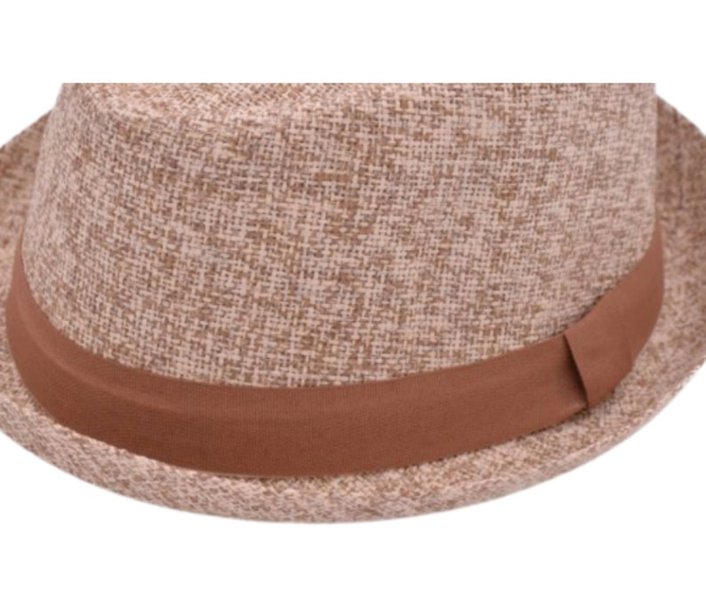 LIPODO Diamond Crown Pork Pie Cappello In Feltro Donna/Uomo - Cappello