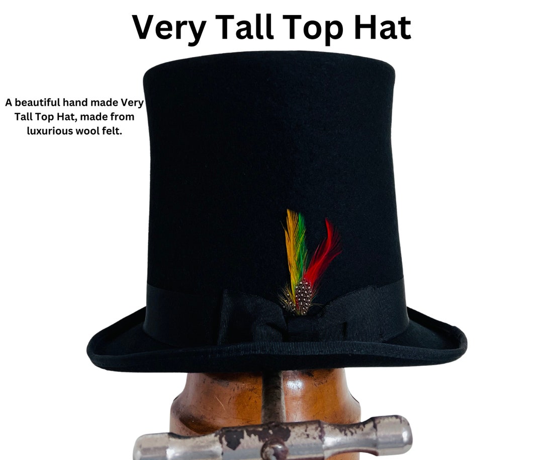 Very Tall Top Hat, Stand Tall and Command Attention With the Very Tall