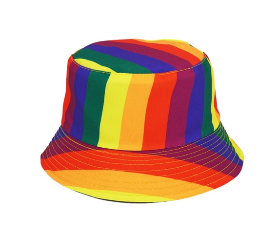 Buy Vibrant Splendor: Reversible Rainbow Fisherman Bucket Hat the Ultimate  Unisex Fashion Statement and Gift Online in India 