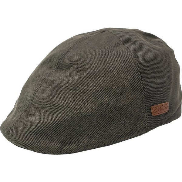 Waterproof Wax Flat Cap - Weatherproof Newsboy Rain Hat