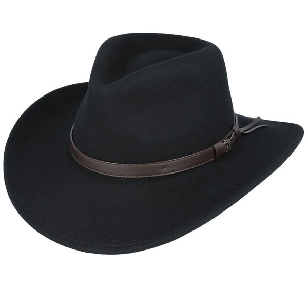 Chapeau de cowboy en laine : style western classique pour un charme et une durabilité intemporels