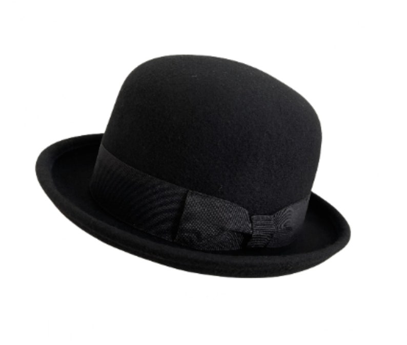 Chapeau melon doux en feutre de laine : design élégant et intemporel Rehaussez votre style avec notre melon doux chic sans effort Acheter maintenant Noir