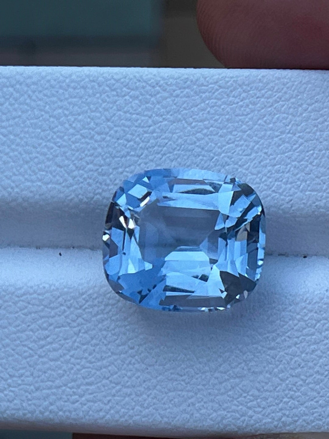 US Seller | 8.63 Cts Certified Natural Aquamarine With TOP Luster ...