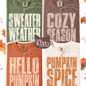 Fall Bundle #2 PNG | Trendy Fall | Fall DTF | Pumpkin Spice | Hello Pumpkin | Cozy Season | Sweater Weather | Fall Vibes | Sublimation
