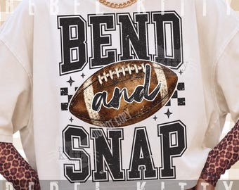 Bend And Snap PNG / Design di tendenza per la stagione calcistica (Download digitale)