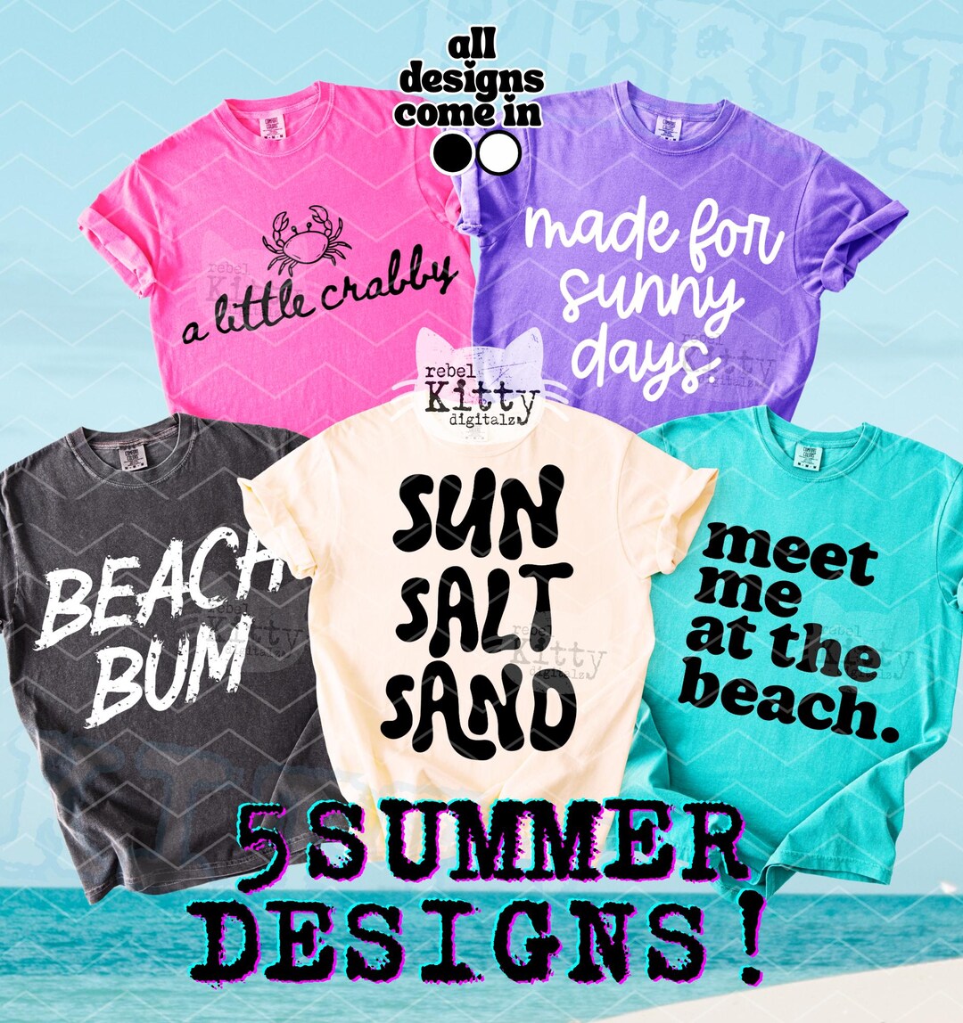 Summer Bundle PNG Bundle | Trendy Summer Designs (digital Download) - Etsy