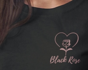 The Rose Black Rose shirt, The Rose shirt, Black Rose shirt, The Rose fan shirt, Black Rose fandom shirt, The Rose kpop shirt