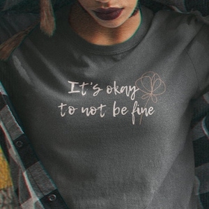 It&#39;s Okay to Not Be Fine shirt, Mamamoo GOGOBEBE inspired shirt, Moomoo shirt, Mamamoo fan shirt, Mental health shirt, kpop shirt