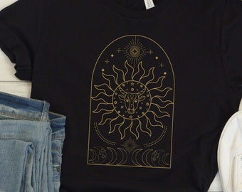 Taurus Shirt Taurus Geschenk Astrologie Shirt Zodiac Shirt Taurus Geburtstag Taurus Mädchen Sternzeichen Shirts Sternzeichen T Shirt Horoskop Shirt