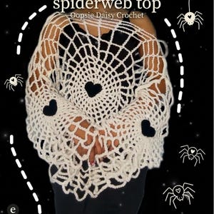 Crochet Spiderweb Top
