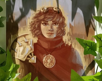 Explorador Lámina - 11 x 14