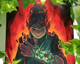 Impresión de arte mágico de D&D - 11 x 14