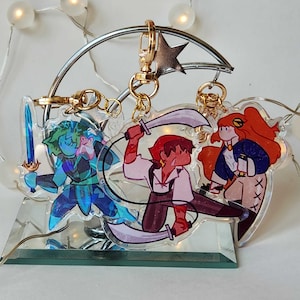 JRWI Riptide Albatrio Keychains - Holo Epoxy Acrylic Charms