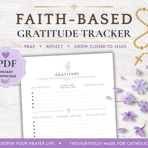 Faith-based Gratitude Tracker