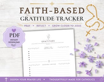 Faith-based Gratitude Tracker