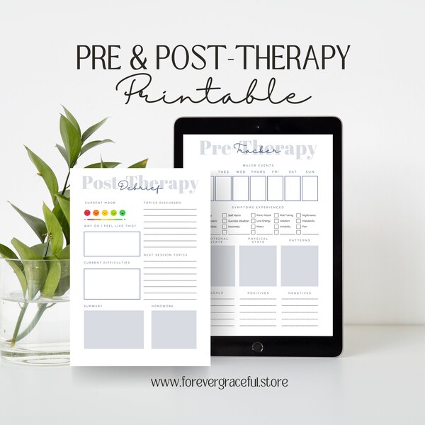 Therapy Printables - Etsy