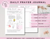 Daily Prayer Journal Printable Template