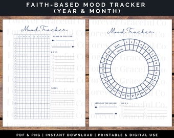 Faith Based 2023 Printable Planner & Goal Tracker. - Etsy