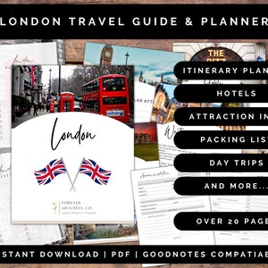 Guia e planejador de viagens de Londres