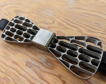 Pure Stainless Steel Bow Tie