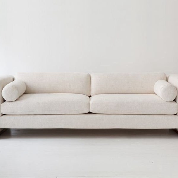 Helen Sofa - Handmade Elegance Sofa, Feather-Soft Comfort Sofa, Living Room Sofa