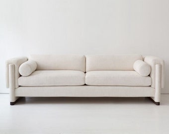 Helen Sofa - Handmade Elegance Sofa, Feather-Soft Comfort Sofa, Living Room Sofa