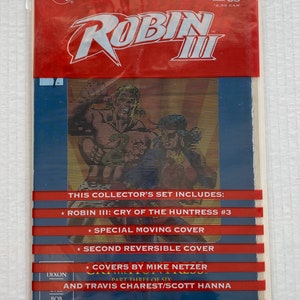 Robin III Cry of the Huntress 3 Collectors Set DC Comic Book Jan 1993