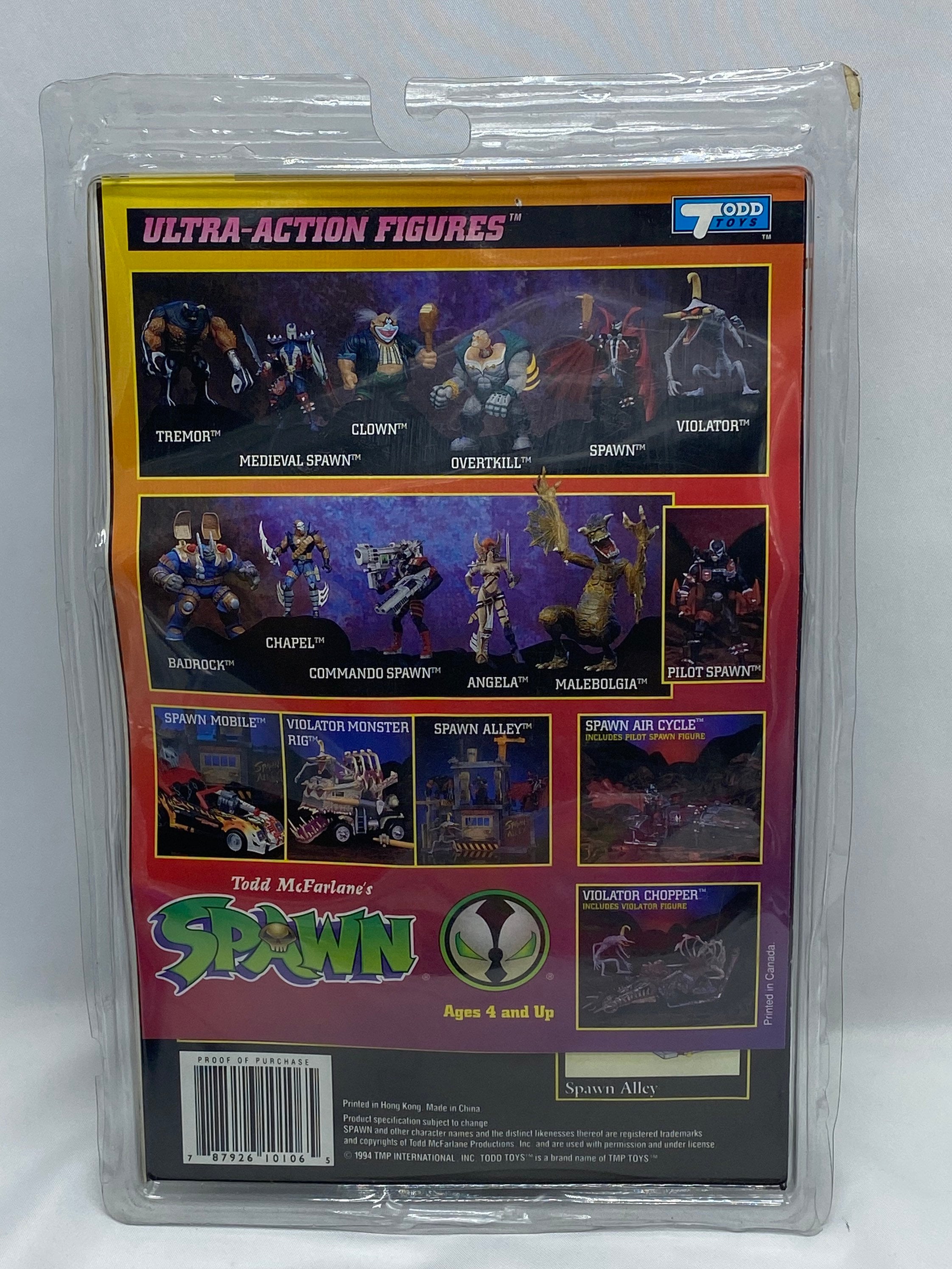 Vintage Todd Mcfarlane Overtkill Action Figure Special - Etsy