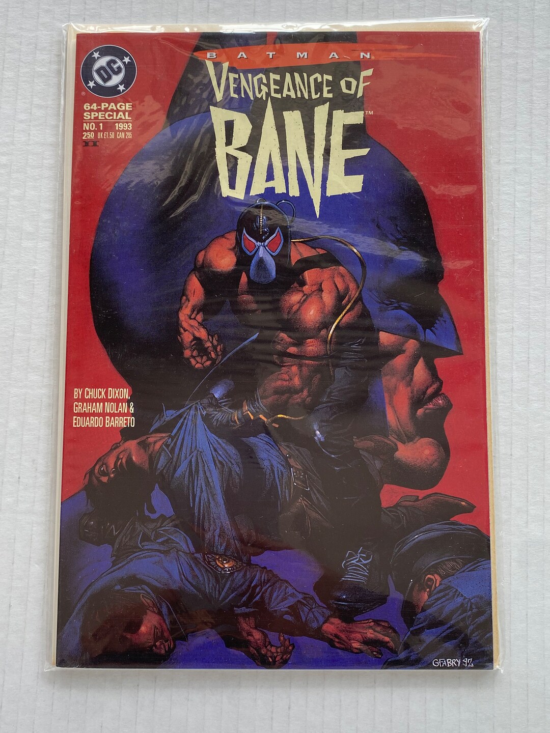 Batman Vengeance of Bane 1 64 Page Special DC Comic Book 1993 - Etsy