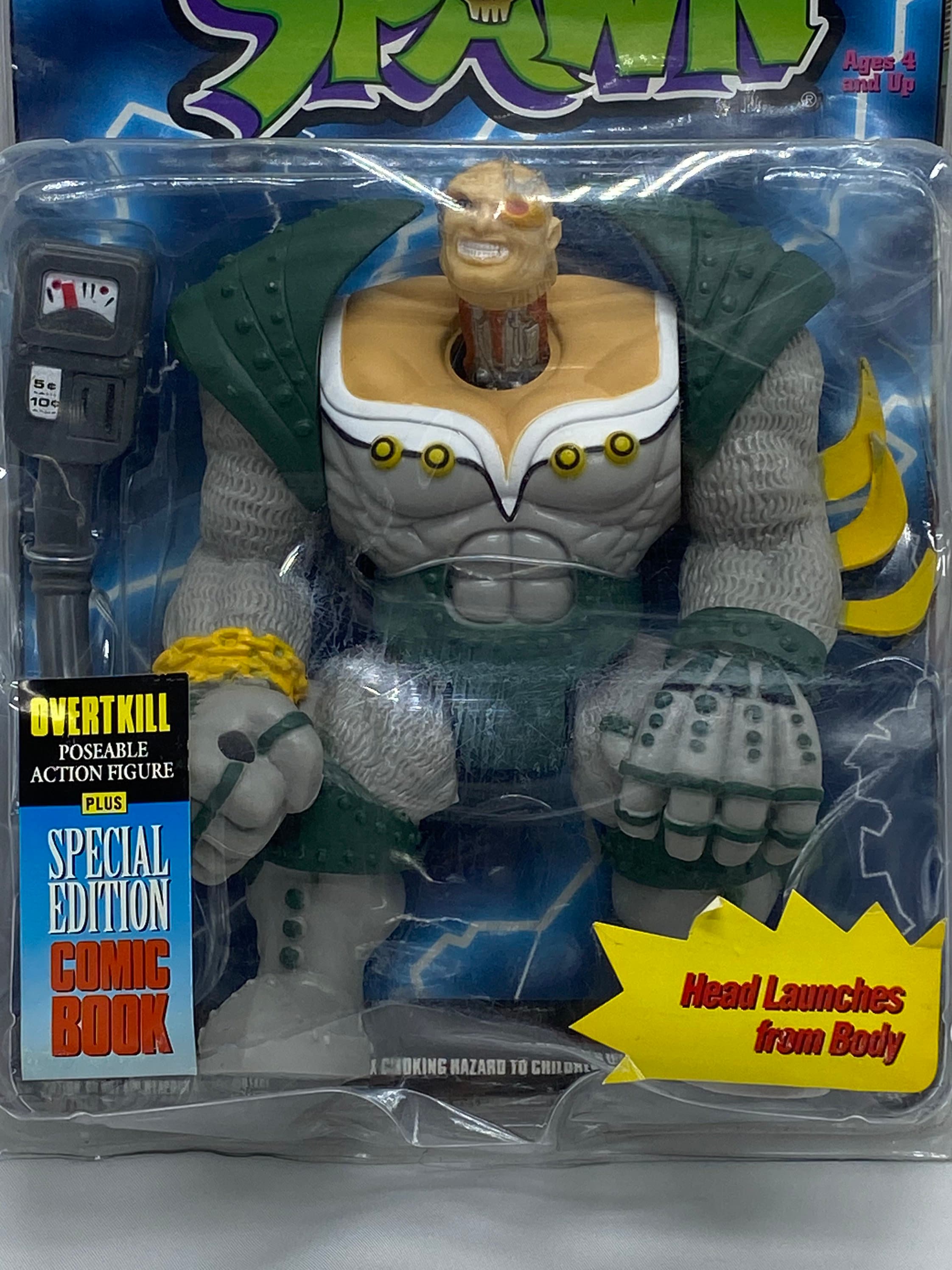 Vintage Todd Mcfarlane Overtkill Action Figure Special - Etsy