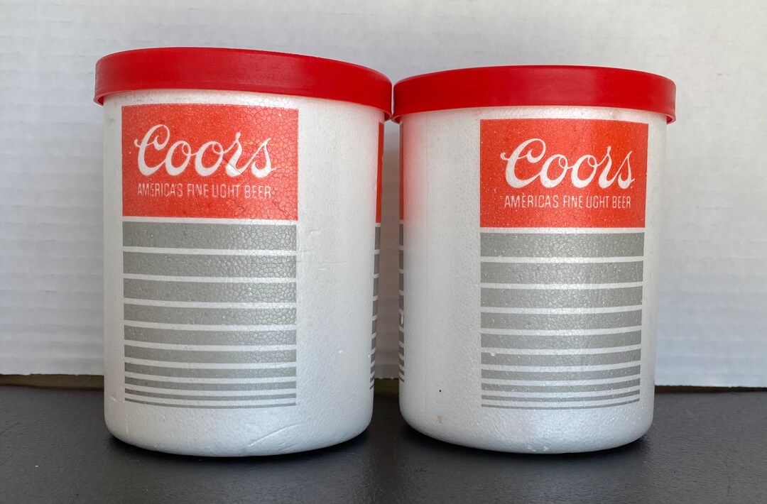 Vintage Coors Beer Can Holder Beer Coozie Drink Cooler Etsy