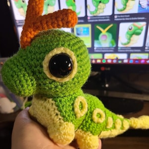 Crochet Caterpie Pattern