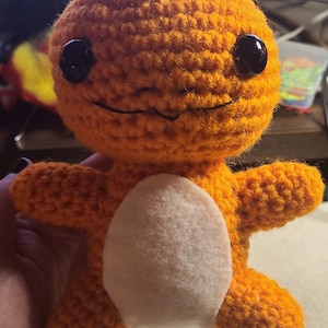 Crochet Charmander Pattern