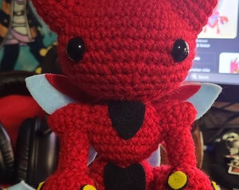 Crochet Scizor Inspired Chibi Pokemon - Etsy