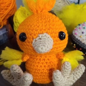 Crochet Torchic Plush