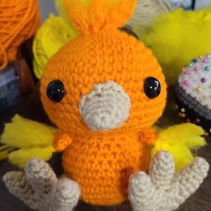 Crochet Torchic Pattern