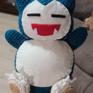 Crochet Snorlax Pattern