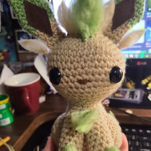 Crochet Leafeon Pattern