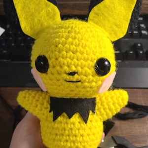 Crochet Pichu Pattern