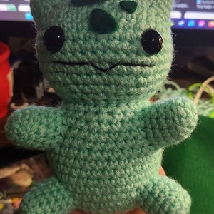 Crochet Bulbasaur Pattern