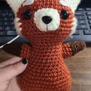 Crochet Red Panda Pattern