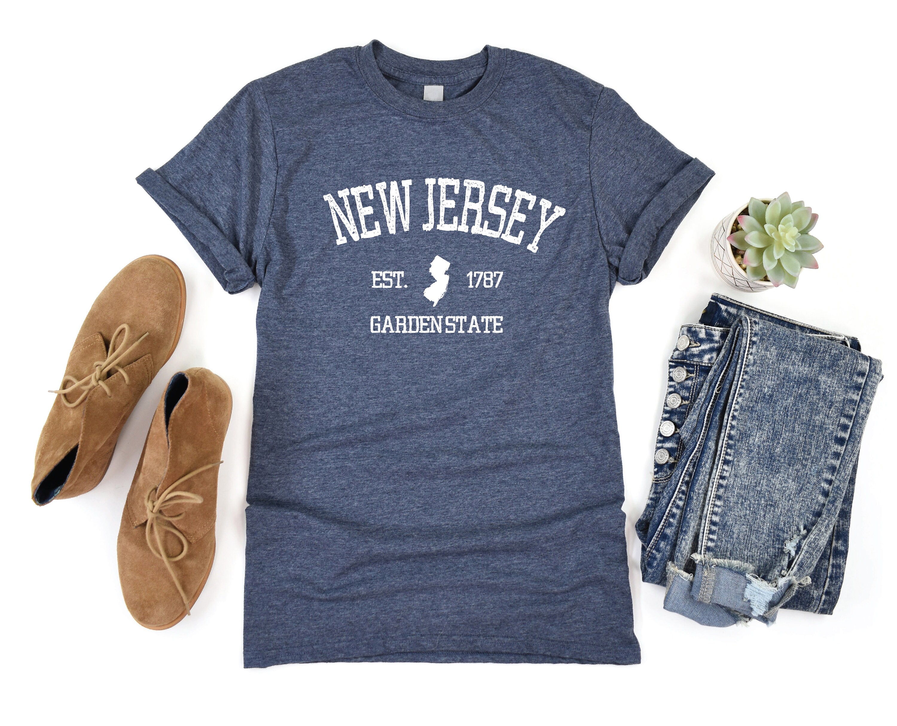New Jersey Garden State Tshirt New Jersey Tshirt New Jersey Gift New